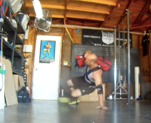 MMA Grappling / Kicking Circuit using Bas Rutten O2 LungTrainer — Core Fitness